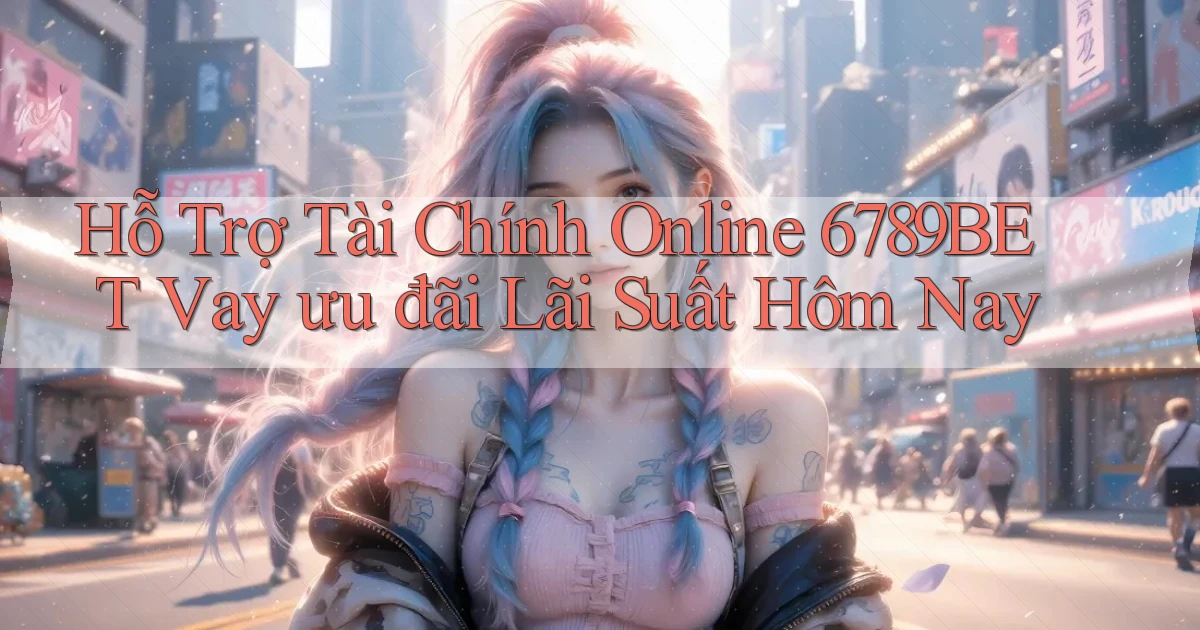 hỗ trợ tài chính online 6789bet vay ưu đãi lãi suất hôm nay