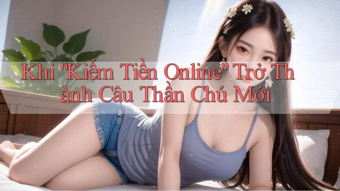 Khi “Kiếm Tiền Online” Trở Thành Câu Thần Chú Mới
