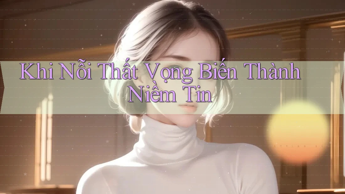 Khi Nỗi Thất Vọng Biến Thành Niềm Tin