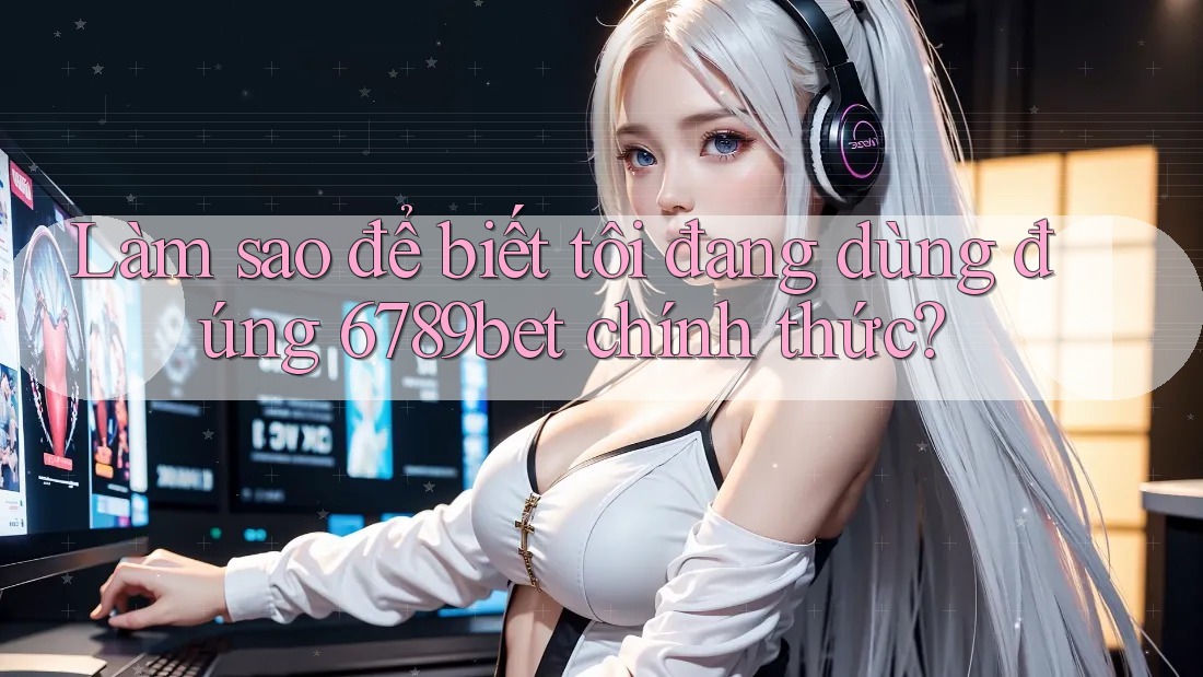 Làm sao để biết tôi đang dùng đúng 6789bet chính thức?