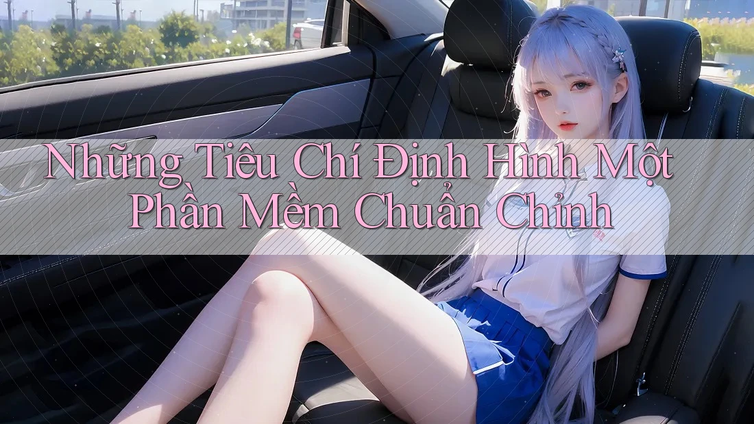 Những Tiêu Chí Định Hình Một Phần Mềm Chuẩn Chỉnh