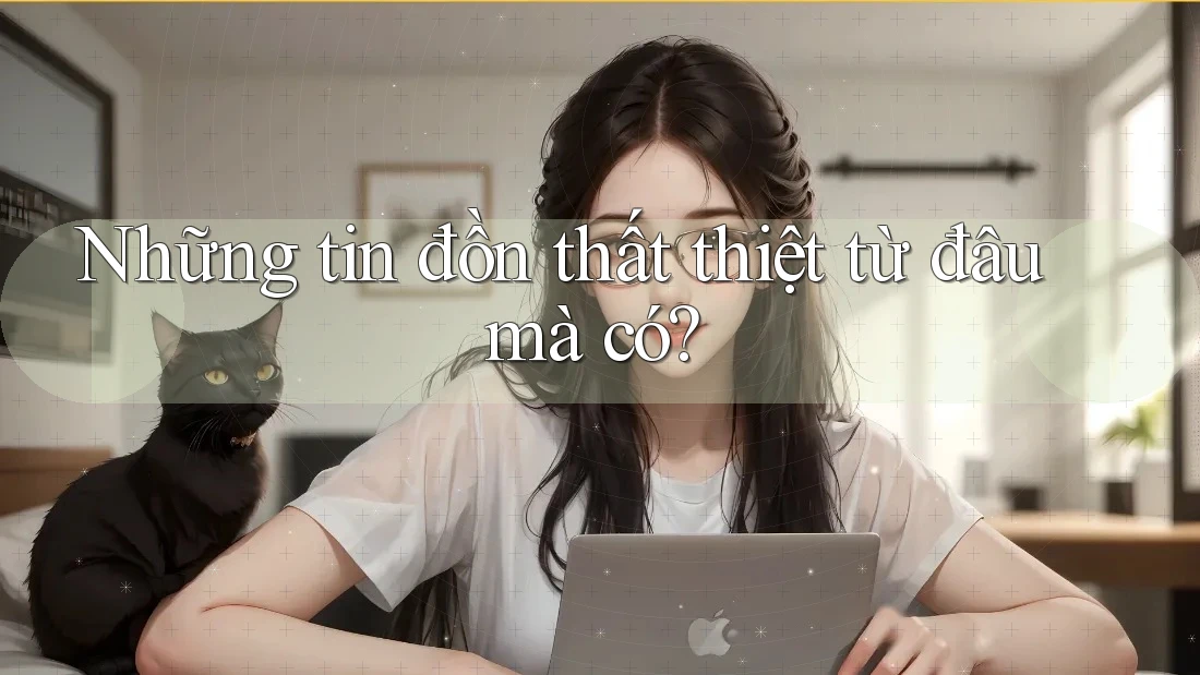 Những tin đồn thất thiệt từ đâu mà có?