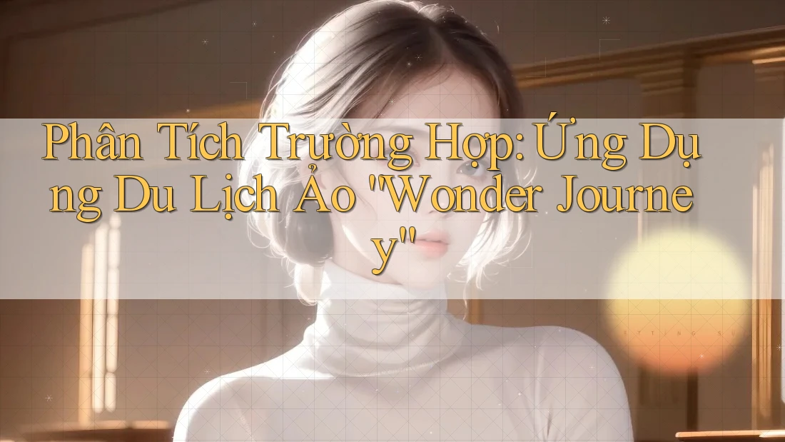 Phân Tích Trường Hợp: Ứng Dụng Du Lịch Ảo “Wonder Journey”