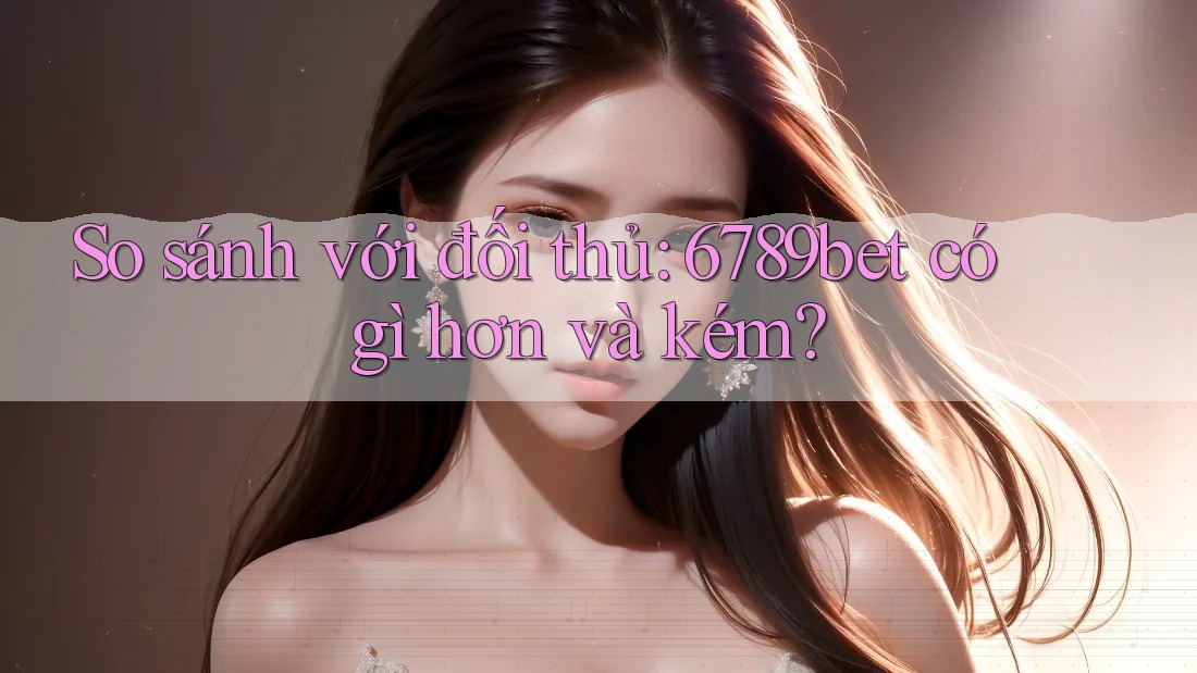 So sánh với đối thủ: 6789bet có gì hơn và kém?