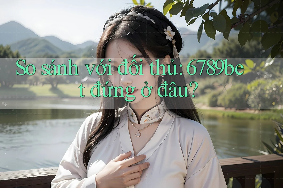 So sánh với đối thủ: 6789bet đứng ở đâu?