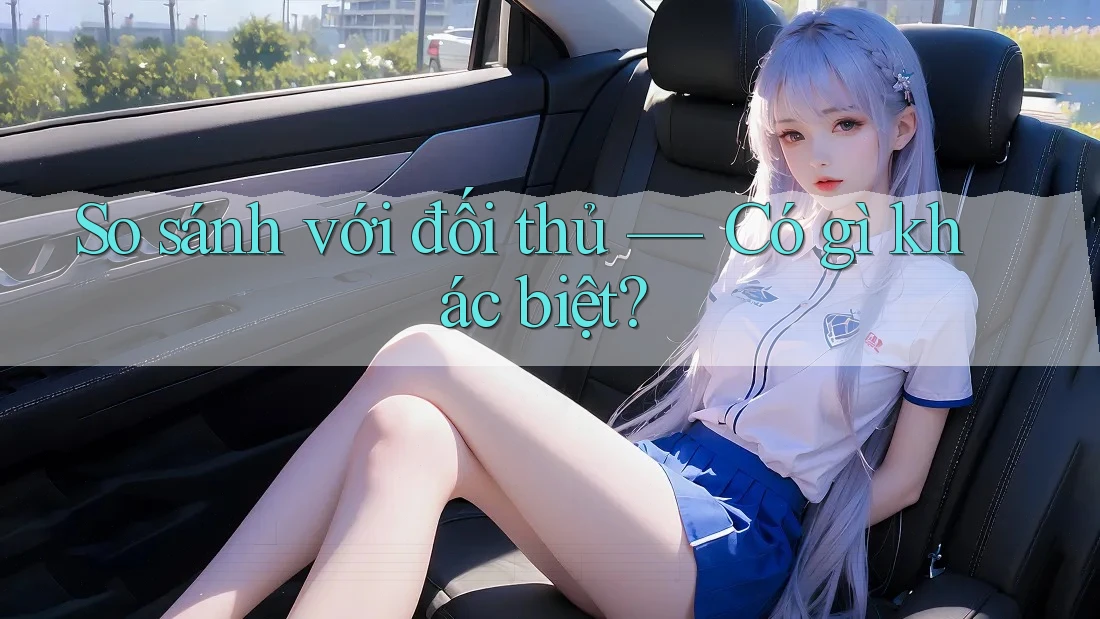 So sánh với đối thủ: Có gì khác biệt?