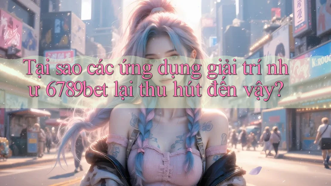 Tại sao các ứng dụng giải trí như 6789bet lại thu hút đến vậy?