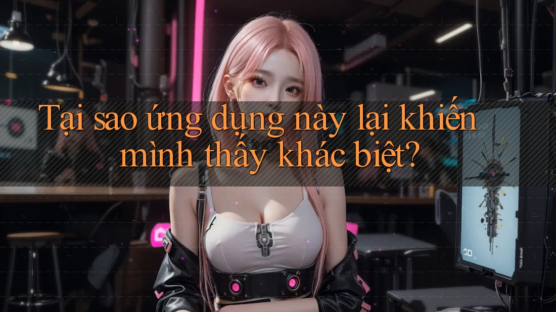 Tại sao ứng dụng này lại khiến mình thấy khác biệt?