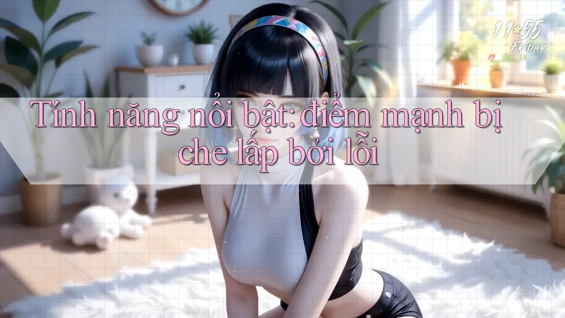 Tính năng nổi bật: điểm mạnh bị che lấp bởi lỗi
