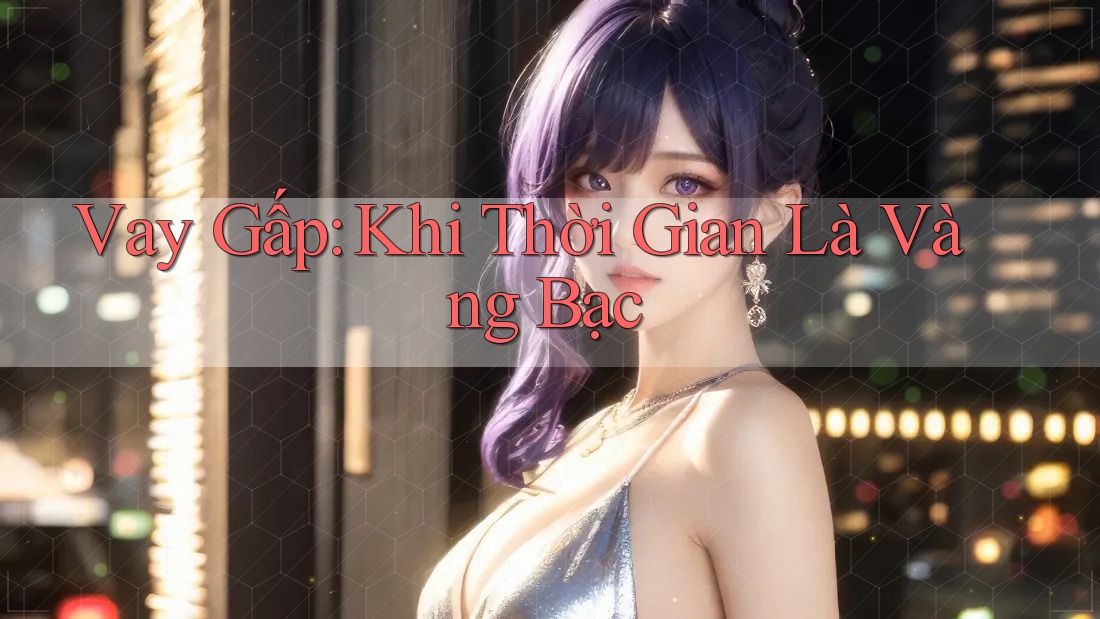 Vay Gấp: Khi Thời Gian Là Vàng Bạc