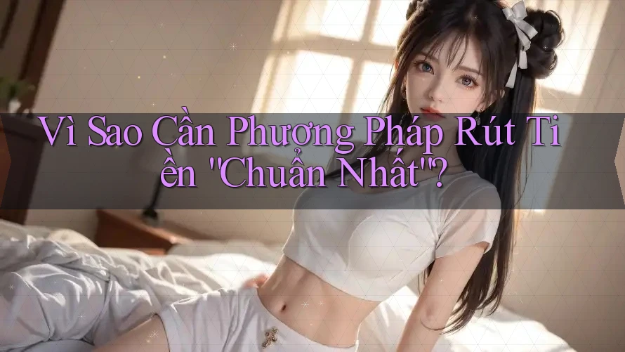 Vì Sao Cần Phương Pháp Rút Tiền “Chuẩn Nhất”?